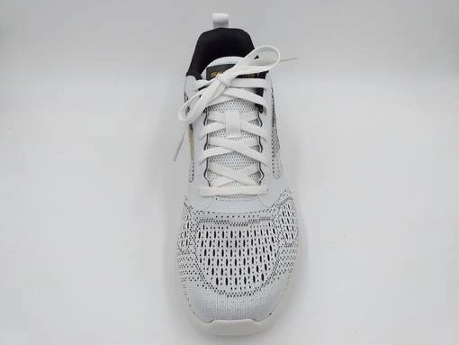 Miesten Tennarit Skechers Mustavalkoinen 6 Miesten Tennarit Skechers Mustavalkoinen - Image 4