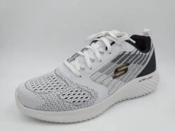 Miesten Tennarit Skechers Mustavalkoinen