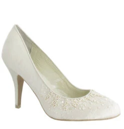 Naisten Juhlakengät Menbur Ivory