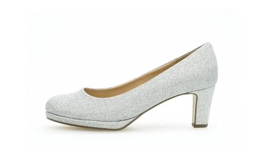 GB Naisten Korkokengät Gabor Met. Silver 4 GB Naisten Korkokengät Gabor Met. Silver - Image 2