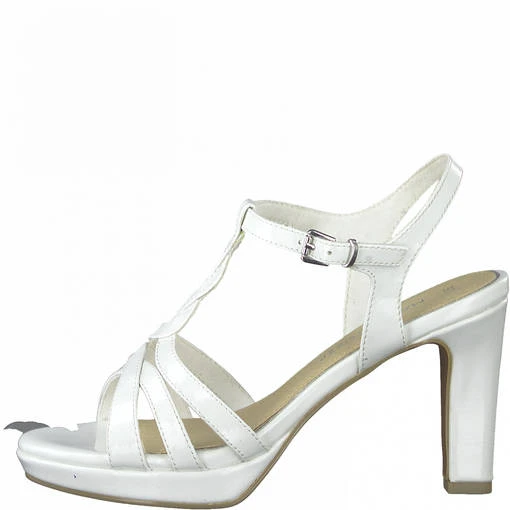 Naisten Korkokengät MarcoTozzi Valkoinen 4 Naisten Korkokengät MarcoTozzi Valkoinen - Image 2