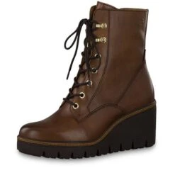 Naisten Saappaat Tamaris Cognac