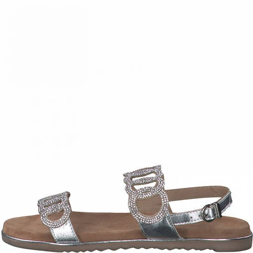 Naisten Sandaalit MarcoTozzi Silver Comb 5 Naisten Sandaalit MarcoTozzi Silver Comb - Image 3