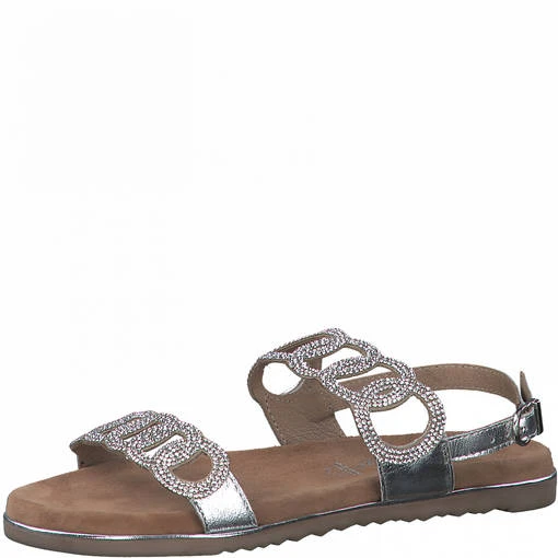 Naisten Sandaalit MarcoTozzi Silver Comb 3 Naisten Sandaalit MarcoTozzi Silver Comb