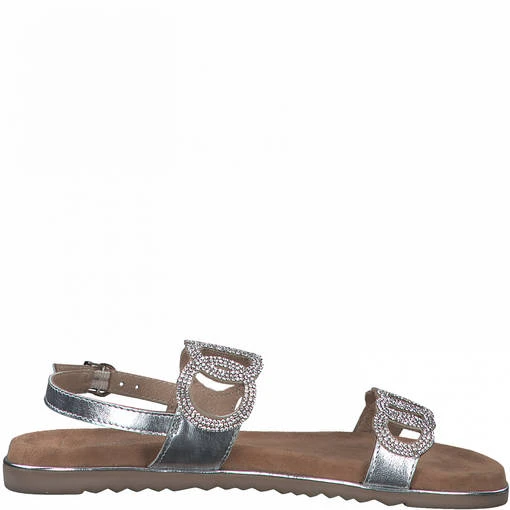 Naisten Sandaalit MarcoTozzi Silver Comb 4 Naisten Sandaalit MarcoTozzi Silver Comb - Image 2