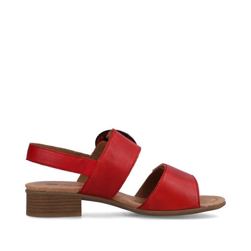 Naisten Sandaalit Remonte Punainen 4 Naisten Sandaalit Remonte Punainen - Image 2