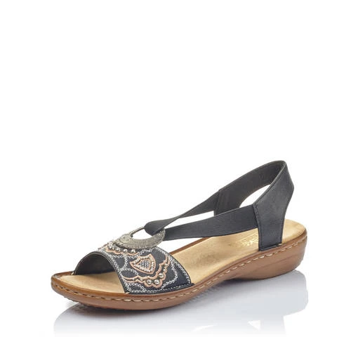 Remonte Naisten Sandaalit Rieker Musta 3 Remonte Naisten Sandaalit Rieker Musta