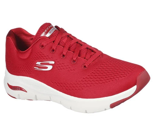 Naisten Tennarit Skechers Punainen 3 Naisten Tennarit Skechers Punainen