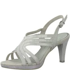 Naisten Korkokengät MarcoTozzi Hopea